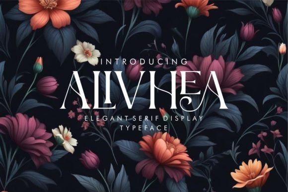 Alivhea: A Sophisticated Serif Font for Crafters and Product Designers