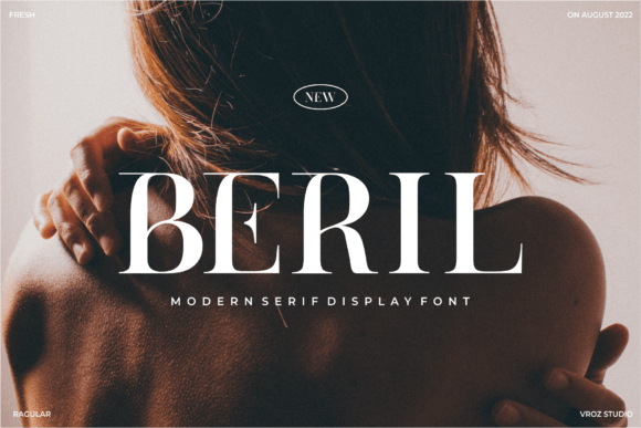 Beril: A Modern Display Serif Font That Elevates Brand Identity