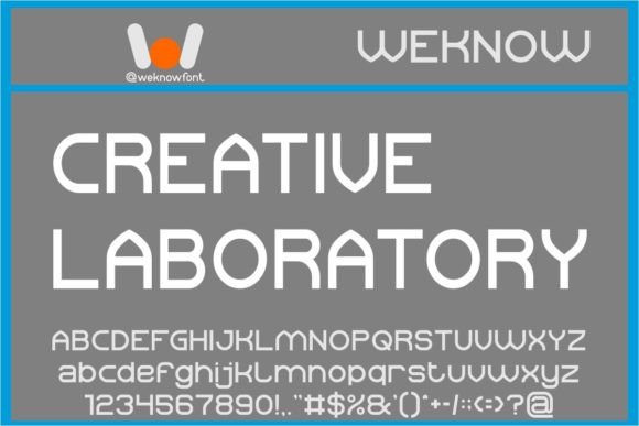 Creative Laboratory: A Versatile Sans Serif Font for Crafters and Makers