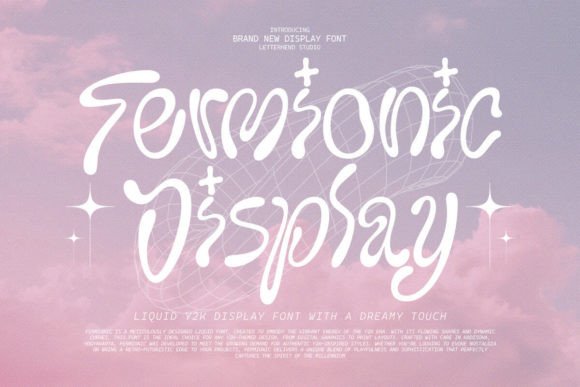 Fermionic: The Y2K-Inspired Display Font That Elevates Campaign Visuals