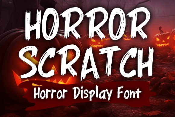 Horror Scratch Font: Adding Grunge Personality to Web Design Projects