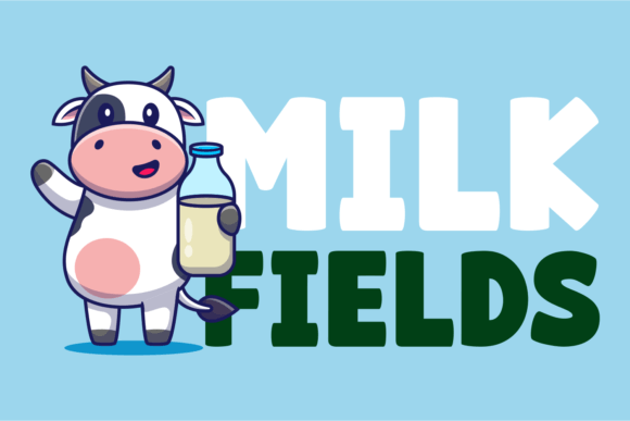 How Milk Fields Font Transformed My Café’s Branding