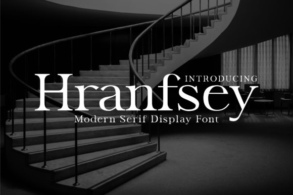 Hranfsey: A Modern Serif Font That Elevates Editorial Design