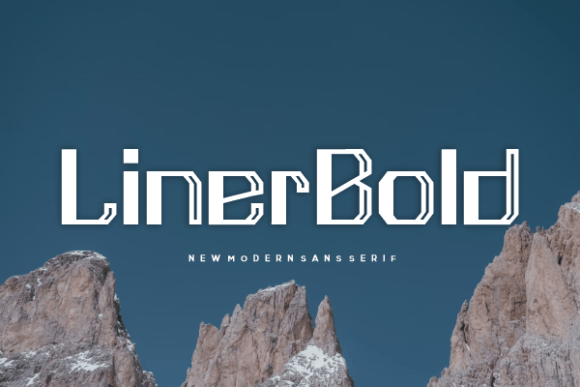 Linerbold: A Modern Display Font for Editorial Design and Digital Publishing