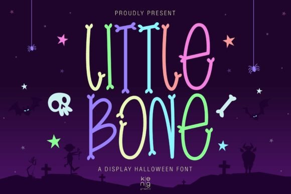 Little Bone: A Playful Yet Eerie Typeface for Editorial Design