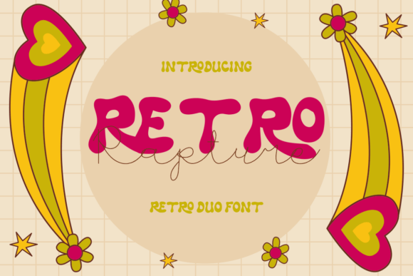 Retro Rapture: A Playful Display Font That Elevates Small Business Branding