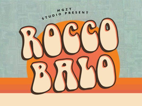 Roccobalo: A Playful Display Font for Editorial Design and Digital Publishing